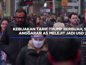 Kebijakan Tarif Trump Berbuah, Surplus Anggaran AS Jadi USD 258 M