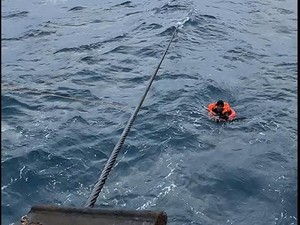 Detik-detik Perwira Pertamina Selamatkan Nelayan di Perairan Kepulauan Seribu