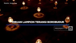 Video: Ribuan Lampion Terangi Borobudur