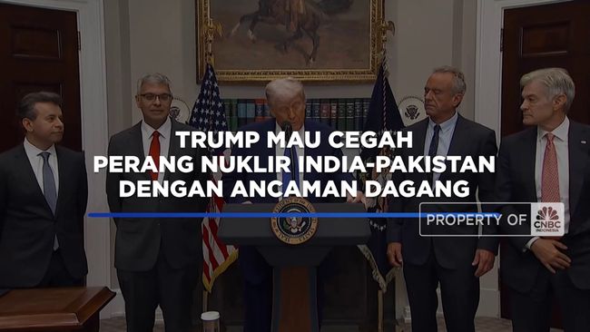Trump Mau Cegah Perang Nuklir India-Pakistan Dengan Ancaman Dagang