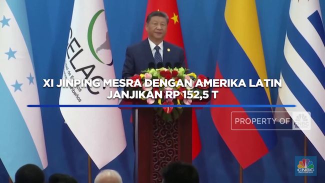 Video: Xi Jinping Mesra Dengan Amerika Latin Janjikan Rp 152,5 T