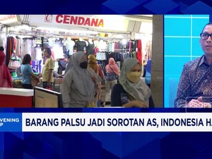 Video: AS Soroti Barang Palsu, RI Tegaskan Komitmen Lindungi HAKI
