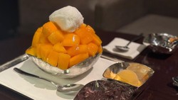 Sultan! Bingsoo Termewah di Korea Selatan Harganya Rp 1,7 Juta