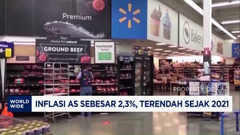 Video: Inflasi AS Sebesar 2,3%, Terendah Sejak 2021
