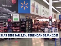 Video: Inflasi AS Sebesar 2,3%, Terendah Sejak 2021