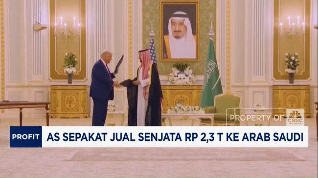 Video: AS Sepakat Jual Senjata Rp 2,3 Triliun ke Arab Saudi