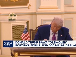 Video: Trump Bawa "Oleh-Oleh" Investasi USD 600 Miliar dari Arab Saudi