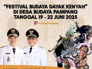 Festival Budaya Dayak Kenyah 2025 Siap Digelar, Catat Tanggalnya!