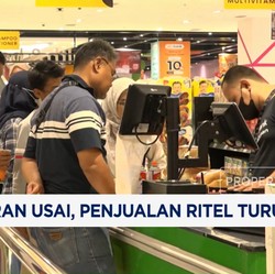 Video: Lebaran Usai, Penjualan Ritel Turun 6,9%