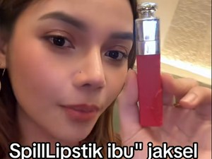 Konten Lipstik Ibu-ibu Jaksel Viral di TikTok, Ada Dior Hingga Chanel