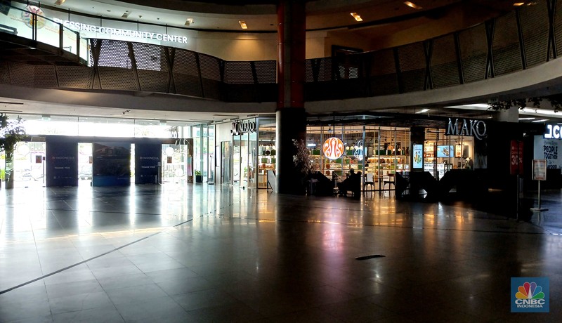 Mal Pluit Junction, Penjaringan, Jakarta, Rabu (14/5/2025). (CNBC Indonesia/Tri Susilo)
