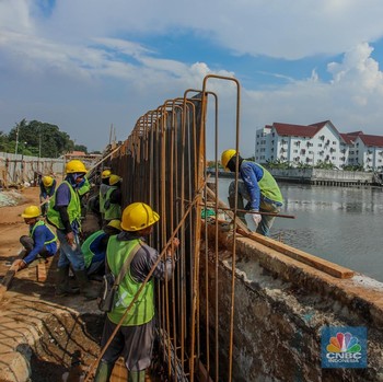 Cegah 'Kiamat' Dini Jakarta, Tembok Ini Dibangun Setinggi 2,5 Meter