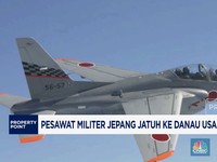Video: Pesawat Militer Jepang Jatuh ke Danau Usai Lepas Landas