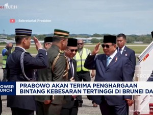 Video: Prabowo Akan Terima Gelar Bintang Kebesaran Brunei Darussalam