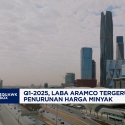 Video: Q1-2025, Laba Aramco Tergerus Penurunan Harga Minyak