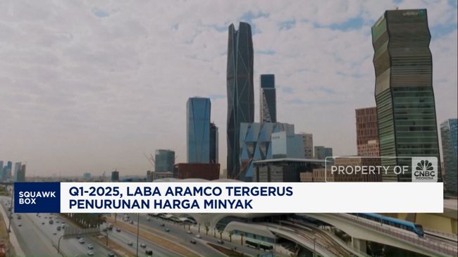 Video: Q1-2025, Laba Aramco Tergerus Penurunan Harga Minyak