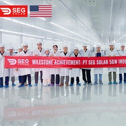Dorong Transisi Energi, SEG Solar Luncurkan Produk Hijau N-Type di RI