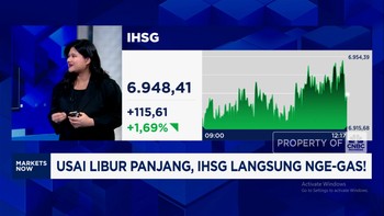 Video: Usai Liburan, IHSG Nge-Gas di Atas 1% Meski Rupiah Anjlok