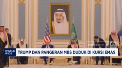 Video: Trump Dapat Sambutan Mewah Dari Pangeran MBS di Arab Saudi