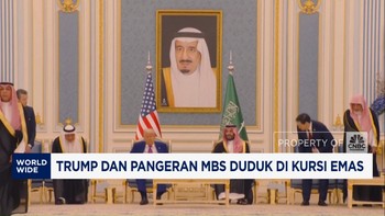 Video: Trump Dapat Sambutan Mewah Dari Pangeran MBS di Arab Saudi