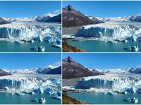 Menegangkan! Detik-Detik Runtuhnya Gletser Perito Moreno