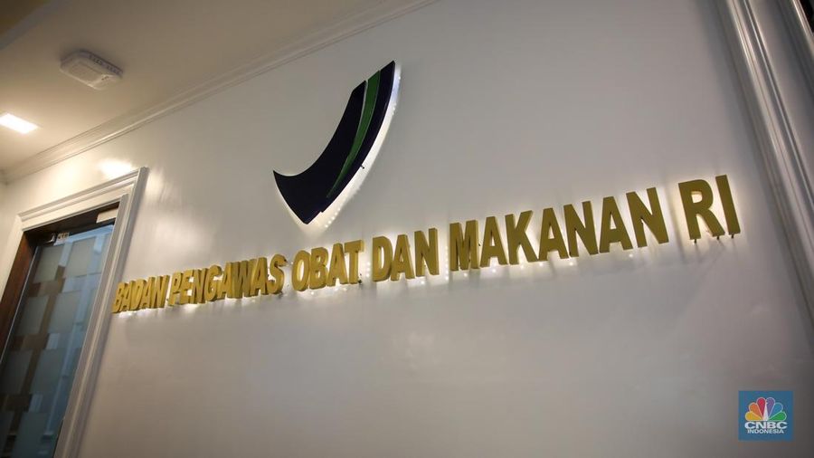 Badan Pengawas Obat dan Makanan (BPOM). (CNBC Indonesia/Faisal Rahman)