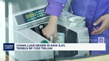 Video: Utang Luar Negeri RI Naik 6,4% Tembus Rp 7.100 Triliun