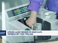 Video: Utang Luar Negeri RI Naik 6,4% Tembus Rp 7.100 Triliun
