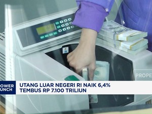 Video: Utang Luar Negeri RI Naik 6,4% Tembus Rp 7.100 Triliun