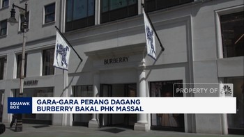 Video: Gara-Gara Perang Dagang, Burberry Bakal PHK Massal