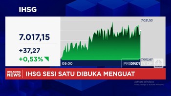 Video: IHSG Melesat, Berhasil Sentuh Level 7.000