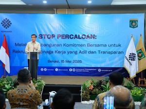 Menaker Tegaskan Perang Lawan Percaloan Rekrutmen Tenaga Kerja