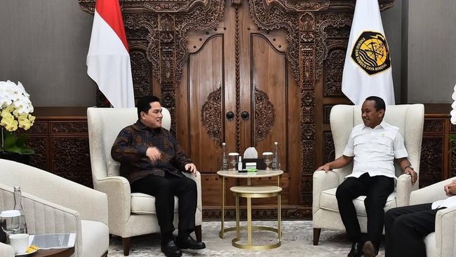 Erick-Bahlil Duduk Bareng Bahas Kelanjutan Investasi Baterai CATL