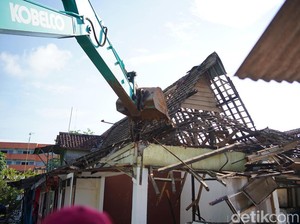 Pasar Wisata Bulak Laut Pangandaran Dibongkar, Diubah Jadi Lahan Parkir