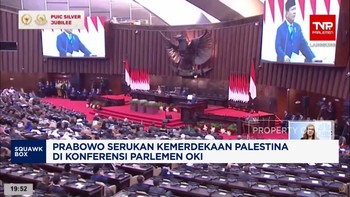 Video: Prabowo Serukan Kemerdekaan Palestina di Konferensi OKI