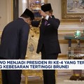 Video: Prabowo Terima Bintang Kebesaran Tertinggi Brunei Darussalam