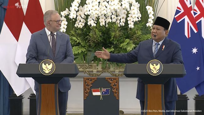 Dunia Lagi 'Rusuh', Prabowo Dorong RI-Australia Rapatkan Barisan