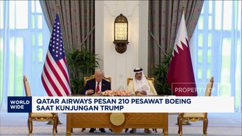 Video: Trump Berkunjung, Qatar Airways Pesan 210 Pesawat Boeing