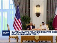 Video: Trump Berkunjung, Qatar Airways Pesan 210 Pesawat Boeing