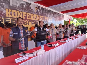 Polda Riau Tangkap 169 Preman dalam 2 Pekan Operasi, Modus Pungli-Geng Motor
