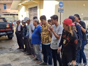 11 Jukir Liar di Minimarket Palembang Ditangkap Polisi, Pelaku Setor ke RT