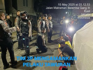 9 Remaja Tawuran di Jaktim Ditangkap, Celurit hingga Sajam Corbek Disita