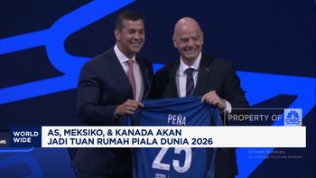 Video: AS, Meksiko, & Kanada Jadi Tuan Rumah Piala Dunia 2026