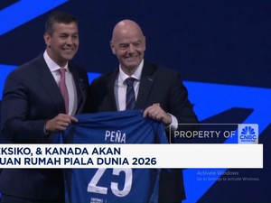 Video: AS, Meksiko, & Kanada Jadi Tuan Rumah Piala Dunia 2026
