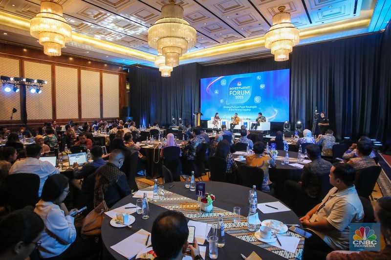 CNBC Indonesia Investment Forum 2025. (CNBC Indonesia/Faisal Rahman)