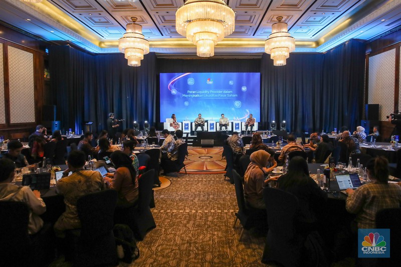 CNBC Indonesia Investment Forum 2025. (CNBC Indonesia/Faisal Rahman)
