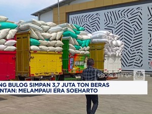  BULOG Simpan 3,7 Juta Ton Beras, Melampaui Era Soeharto