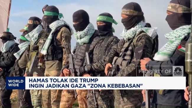 Video: Hamas Tolak Ide Trump Ingin Jadikan Gaza "Zona Kebebasan"