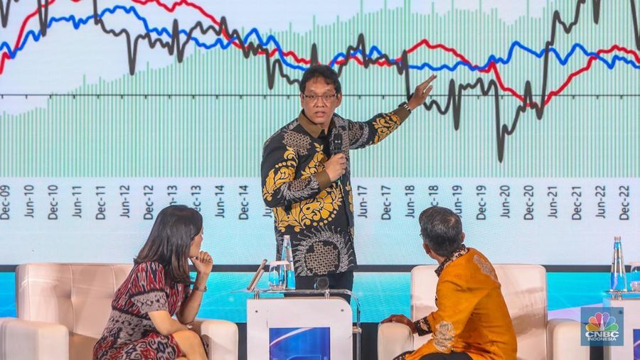 CNBC Indonesia Investment Forum 2025. (CNBC Indonesia/Faisal Rahman) CNBC Indonesia Investment Forum 2025. (CNBC Indonesia/Faisal Rahman)
