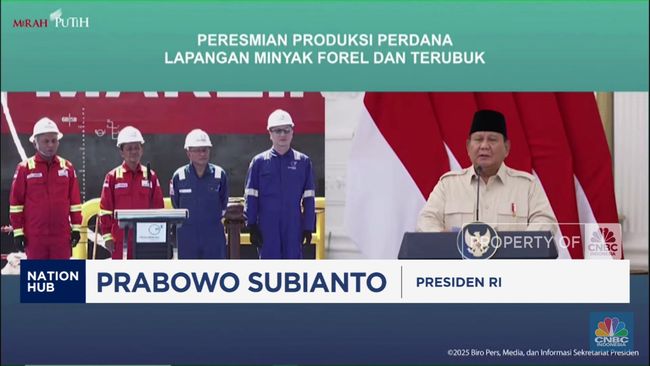 Video: Prabowo Resmikan Lapangan Migas Rp 9, 8 T